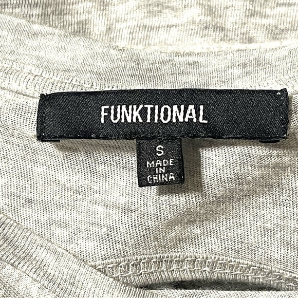Funktional Anthropologie Woman Gray Green Short Sleeve Dress Size S - Picture 12 of 16